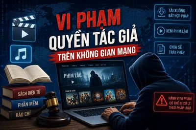 Công an Hà Nội cảnh báo vi phạm quyền tác giả trên không gian mạng