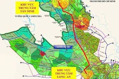 Đẩy nhanh thủ tục, sớm triển khai dự án Trục kết nối Long An - Tân Ninh