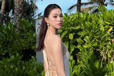 Tiểu Vy đẹp dịu dàng khi đi du lịch ở miền Tây