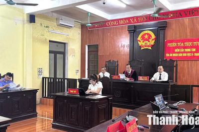 Phát huy vai trò hạt nhân chính trị ở Tòa án Nhân dân khu vực 8 - Thanh Hóa