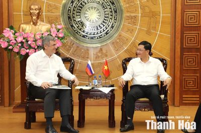Thúc đẩy hợp tác giữa tỉnh Thanh Hóa và TP Saint Petersburg, Liên bang Nga