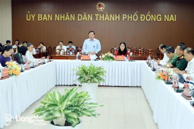 Thành phố Đồng Nai tập trung các giải pháp phát triển kinh tế - xã hội 6 tháng cuối năm