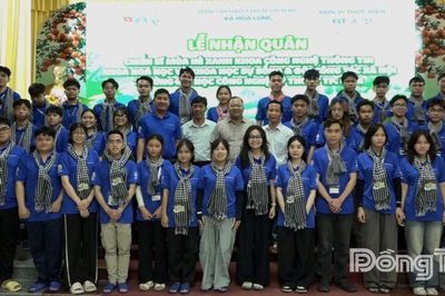 Xã Hòa Long: Tiếp nhận 'Chiến sĩ mùa hè xanh' Trường Đại học Công nghệ Kỹ thuật TP. Hồ Chí Minh