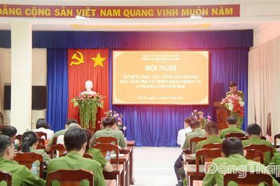 Thiếu tướng Lâm Phước Nguyên: Công an phường Mỹ Tho cần đoàn kết, dám nghĩ, dám làm vì lợi ích chung