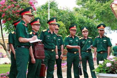 Quân khu 5 kiểm tra công tác chuẩn bị tham gia hội thi cấp Bộ Quốc phòng của Trung đoàn 95