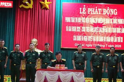 Lữ đoàn Pháo phòng không 234 phát động phong trào thi đua trong giai đoạn 2026-2030