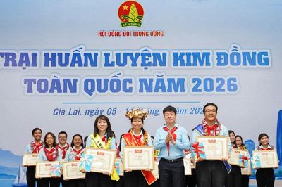Lâm Đồng có Thủ khoa Trại Huấn luyện Kim Đồng toàn quốc năm 2026