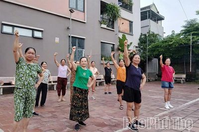 Lan tỏa phong trào thể dục thể thao quần chúng ở phường Thanh Miếu
