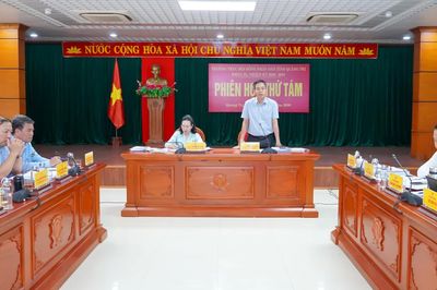 Rà soát các nội dung chuẩn bị cho kỳ họp thứ 4, HĐND tỉnh khóa IX