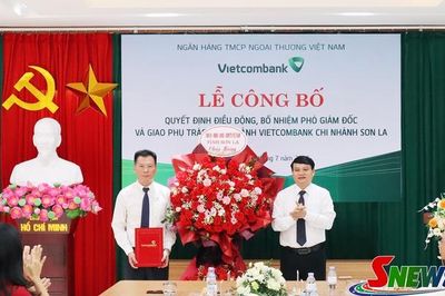 Lễ công bố bổ nhiệm Phó Giám đốc Vietcombank Chi nhánh Sơn La
