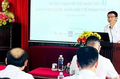 Khai mạc tập huấn ứng dụng AI cho ngành y tế