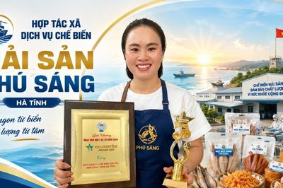 HTX Phú Sáng: Nâng tầm đặc sản miền biển Thiên Cầm
