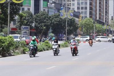 Nắng nóng quay trở lại tại Hà Nội trong ngày đầu tuần