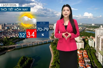 Dự báo thời tiết tối | 13/07/2026