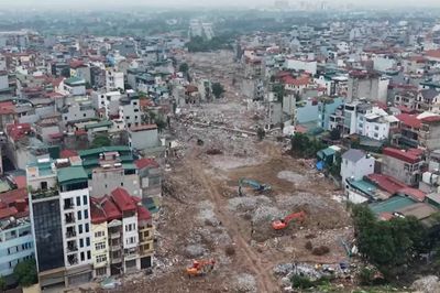Hoàn thành GPMB đường Tây Thăng Long đoạn qua phường Đông Ngạc