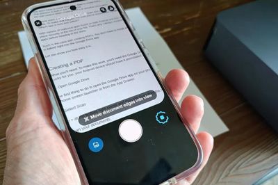 Ít người biết điện thoại Android có thể quét tài liệu thành PDF ngay trên máy