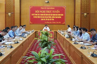 Ban Nội chính Trung ương sơ kết công tác Nội chính Đảng và phòng, chống tham nhũng 6 tháng đầu năm 2026