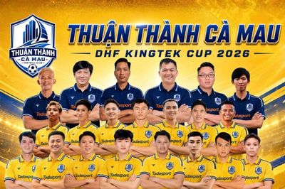 Thuận Thành Cà Mau sẵn sàng chinh phục DHF Kingtek Cup 2026