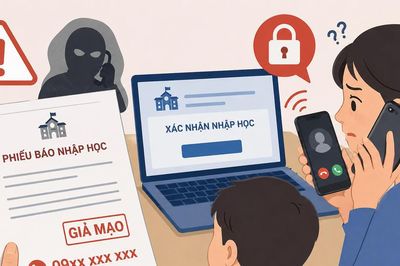 Cảnh báo phiếu nhập học giả gửi đến phụ huynh ở TP.HCM
