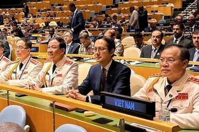 Đoàn công tác Bộ Công an Việt Nam tham dự Hội nghị thượng đỉnh UNCOPS 2026 tại Hoa Kỳ