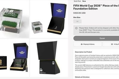 FIFA bán mỗi mảnh cỏ trên sân diễn ra trận chung kết World Cup 2026 giá 450 USD