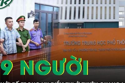 19 người bị khởi tố trong vụ điểm thi Toán ở Tuyên Quang là ai?