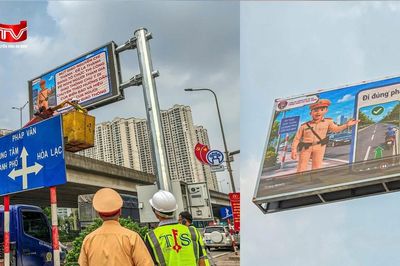 Từ 15/7, Hà Nội vận hành 36 màn hình LED cảnh báo giao thông