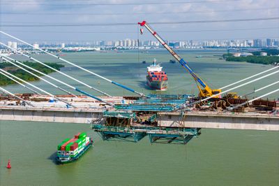 Cầu thông toàn bộ tuyến cao tốc Bến Lức - Long Thành sắp hoàn thành