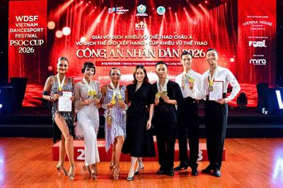 Học trò Khánh Thi được Liên đoàn nhảy thể thao thế giới khen ngợi