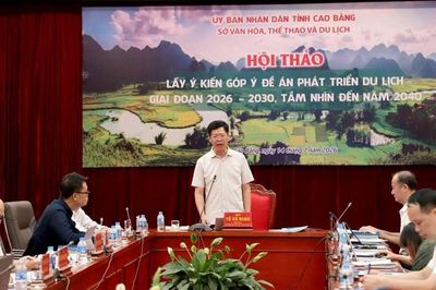 Cao Bằng hoàn thiện Đề án phát triển du lịch giai đoạn 2026-2030, tầm nhìn đến năm 2040