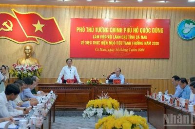 Cà Mau cần nỗ lực vượt khó để đạt tăng trưởng hai con số