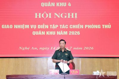Quân khu 4 sẵn sàng cho diễn tập tác chiến phòng thủ năm 2026