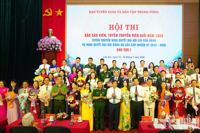 Khai mạc Hội thi Báo cáo viên, tuyên truyền viên giỏi năm 2026 khu vực I