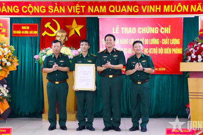 Trung tâm Tiêu chuẩn - Đo lường - Chất lượng của Bộ đội Biên phòng nâng cao năng lực đo lường - chất lượng