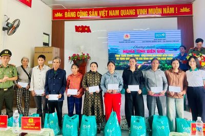 Nghĩa tình vùng biên của Tổ quốc