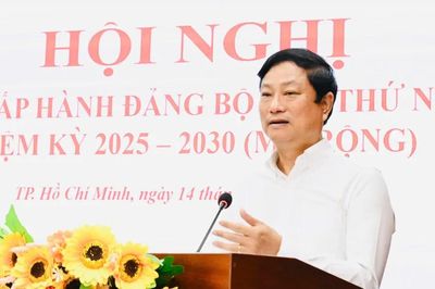 Đồng chí Võ Văn Minh: Nghiên cứu áp dụng KPI cho công tác Đảng