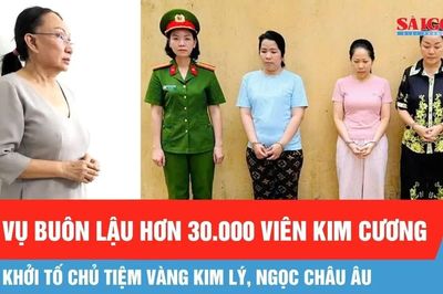 Vụ buôn lậu hơn 30.000 viên kim cương: Khởi tố chủ tiệm vàng Kim Lý, Ngọc Châu Âu