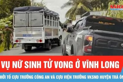 Vụ nữ sinh tử vong ở Vĩnh Long: Khởi tố cựu Trưởng Công an và cựu Viện trưởng VKSND huyện Trà Ôn
