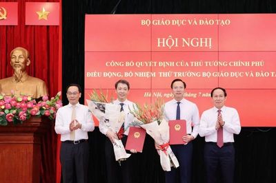 Bổ nhiệm hai Thứ trưởng mới tại Bộ Giáo dục và Đào tạo