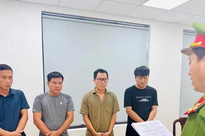 Khởi tố 4 đối tượng cá độ bóng đá qua mạng với số tiền hơn 22 tỷ đồng