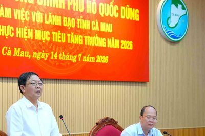 Phó Thủ tướng: Cà Mau cần khai thác hiệu quả các dự án chiến lược