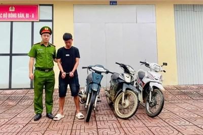 Tái phạm sau án tù, liên tiếp trộm cắp xe máy