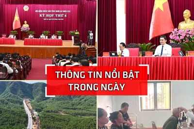 Nghệ An: Thông tin nổi bật ngày 14/7