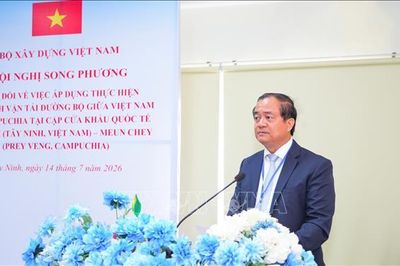Việt Nam – Campuchia thống nhất triển khai vận tải liên vận quốc tế qua cặp cửa khẩu Tân Nam - Meun Chey
