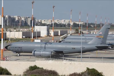 Israel từ chối cho máy bay tiếp dầu quân đội Mỹ sử dụng sân bay