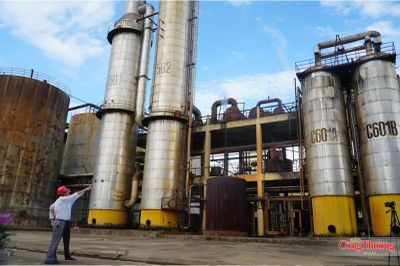 Bên trong nhà máy sản xuất Ethanol