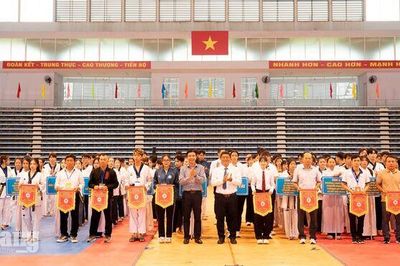 Gần 300 võ sĩ tranh tài môn Taekwondo Đại hội Thể dục, thể thao tỉnh An Giang
