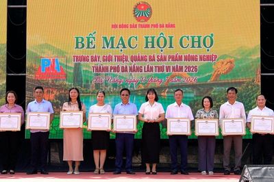 Hội chợ trưng bày sản phẩm nông nghiệp thành phố Đà Nẵng đạt doanh thu gần 5 tỷ đồng