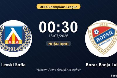 Nhận định Levski Sofia vs Borac Banja Luka: đội hình dự kiến