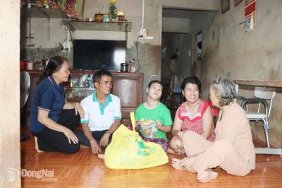 Hơn 117 triệu đồng hỗ trợ gia đình bà Lê Thị Liễu